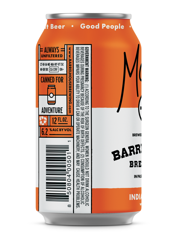 BarrelHouse Mango IPA (12oz 12pck Cans) – BarrelHouse Brewing Co.