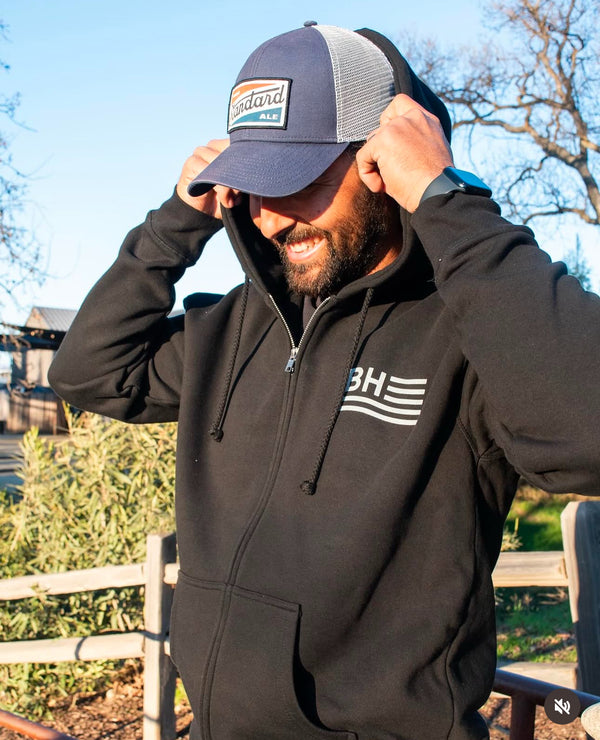 Justice Arch Flag Zip Up Hoodie