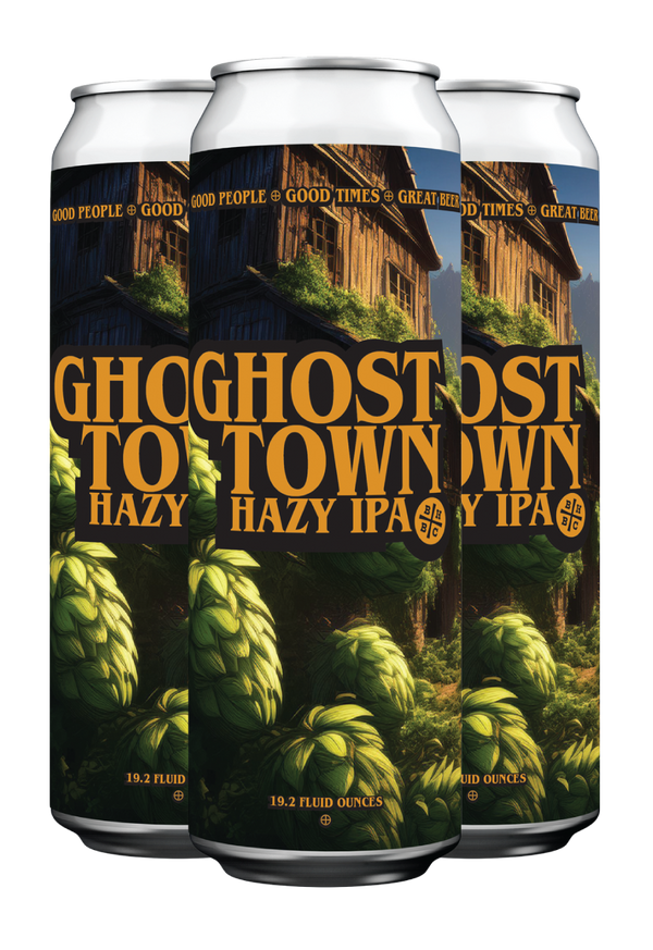 Ghost Town - Wet Hop Hazy IPA [19.2oz 4-pck]