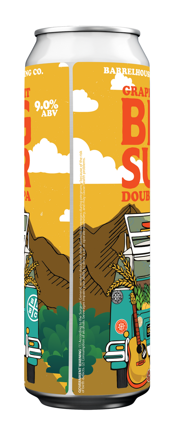Grapefruit Big Sur Double IPA [19.2oz 4pck Cans]