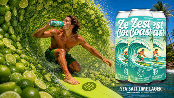 Zest Coast - Sea Salt Lime Lager [19.2oz 4pck Cans]