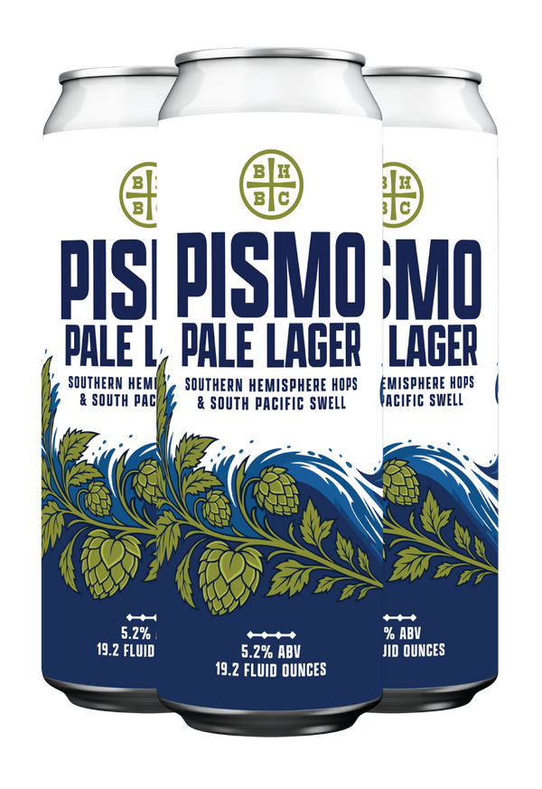 Pismo Pale Lager - Southern Hemisphere Pale Lager [19.2oz 4pck Cans]