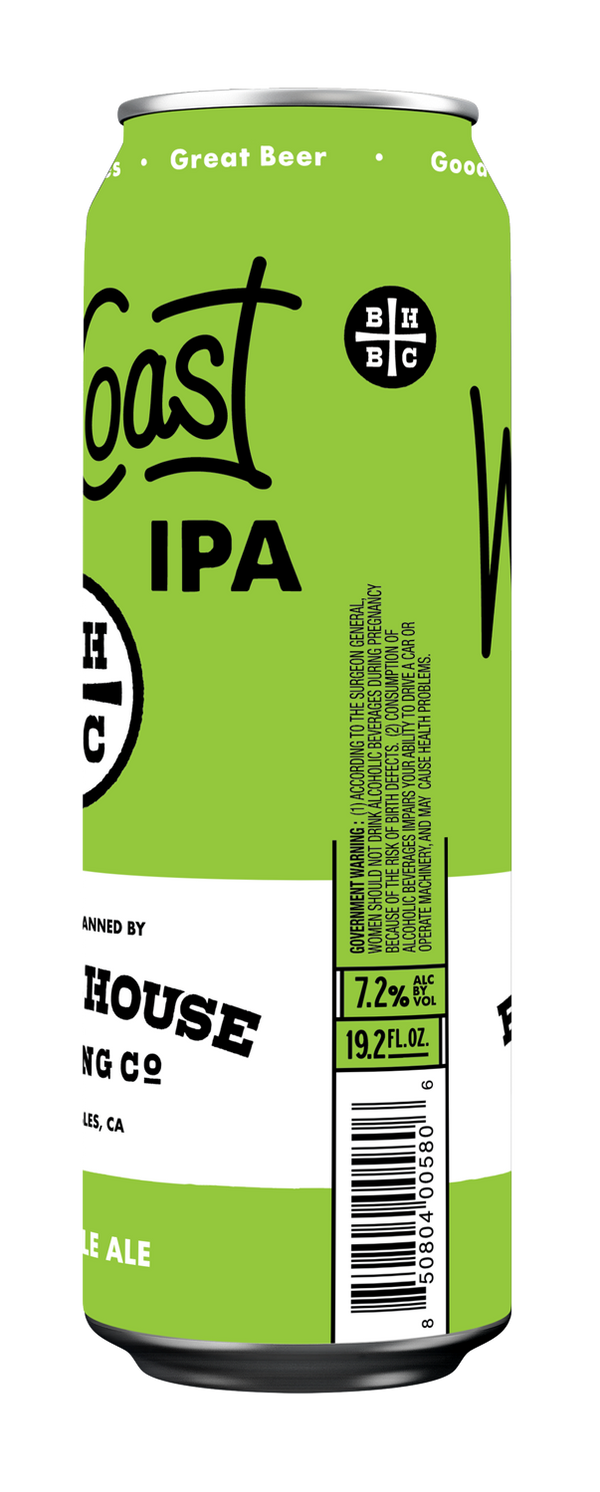 BarrelHouse West Coast IPA [19.2oz 4pck Cans]