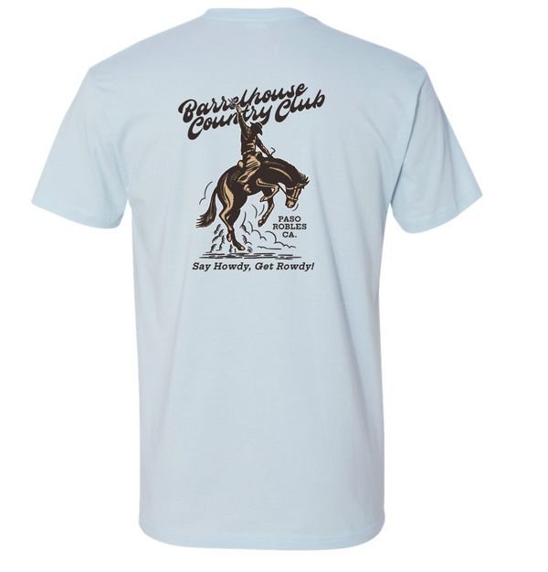 TShirt- Ride 'Em - Lite Blue