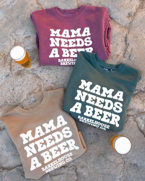 Mama Needs a Beer Crew - Stone