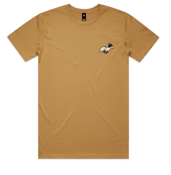 T-shirt -  Fast Rabbit - Camel