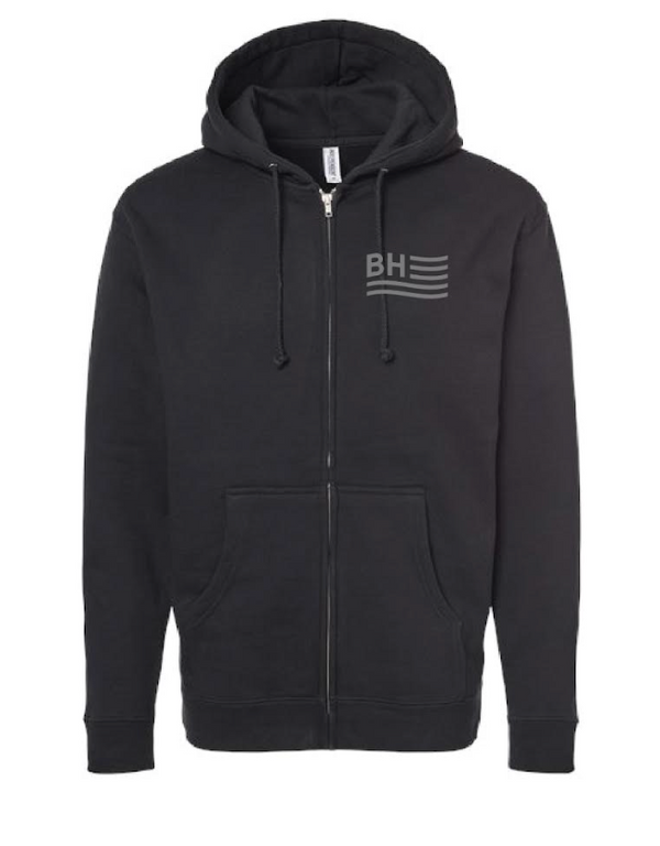 Justice Arch Flag Zip Up Hoodie