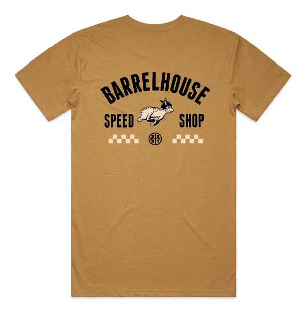 T-shirt -  Fast Rabbit - Camel