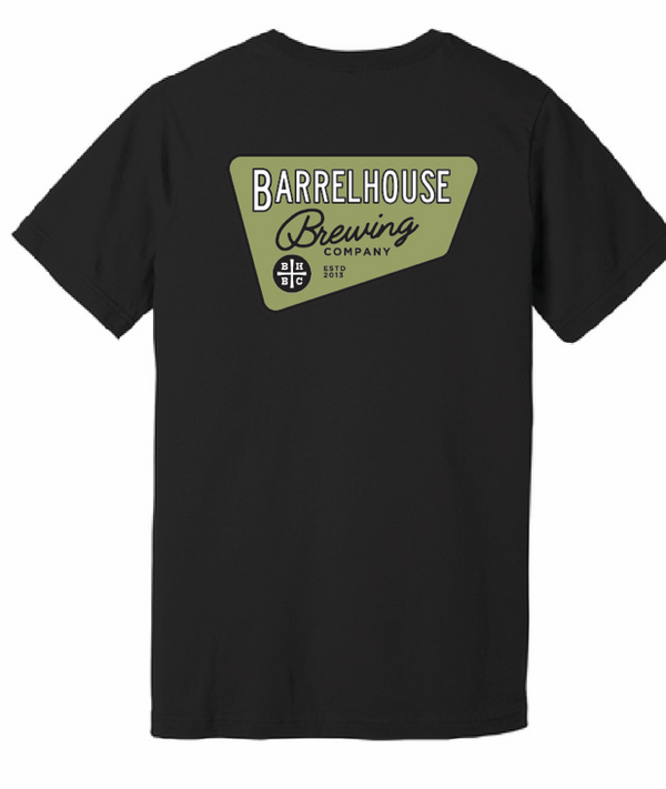 Tshirt - Vintage Sign - Black/Sage